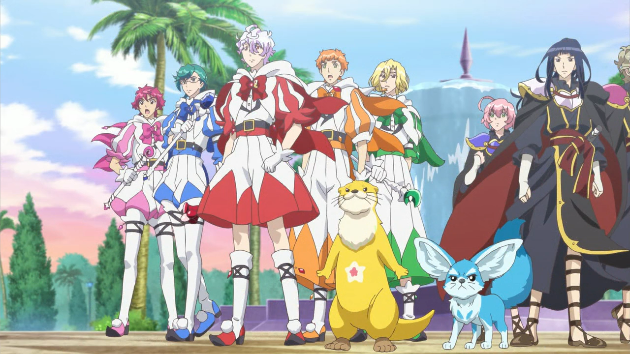 Binan Koukou Chikyuu Boueibu Happy Kiss [BakedFish] Binan Koukou Chikyuu Boueibu Happy Kiss! - 12 [720p][AAC