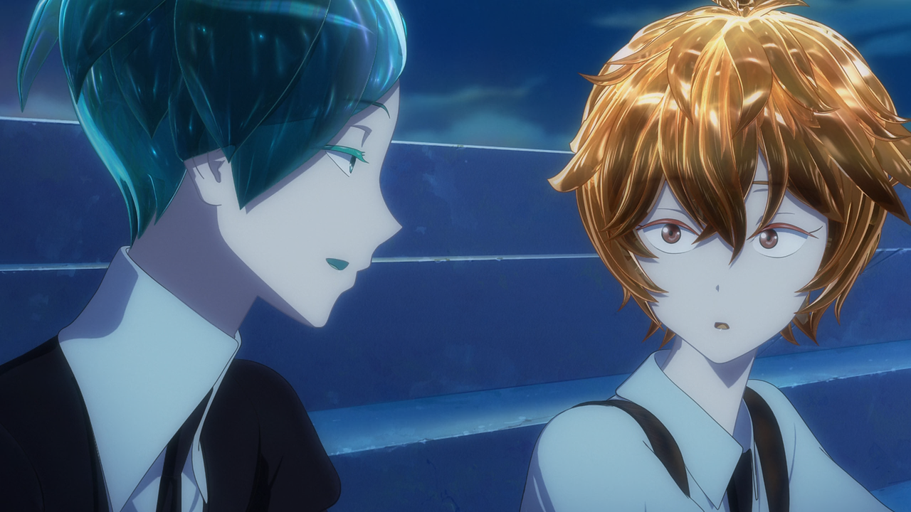 Land Of The Lustrous Vol 12 12. Land of the Lustrous [BD 720p Hi10P AAC][kuchikirukia].mkv | Anime