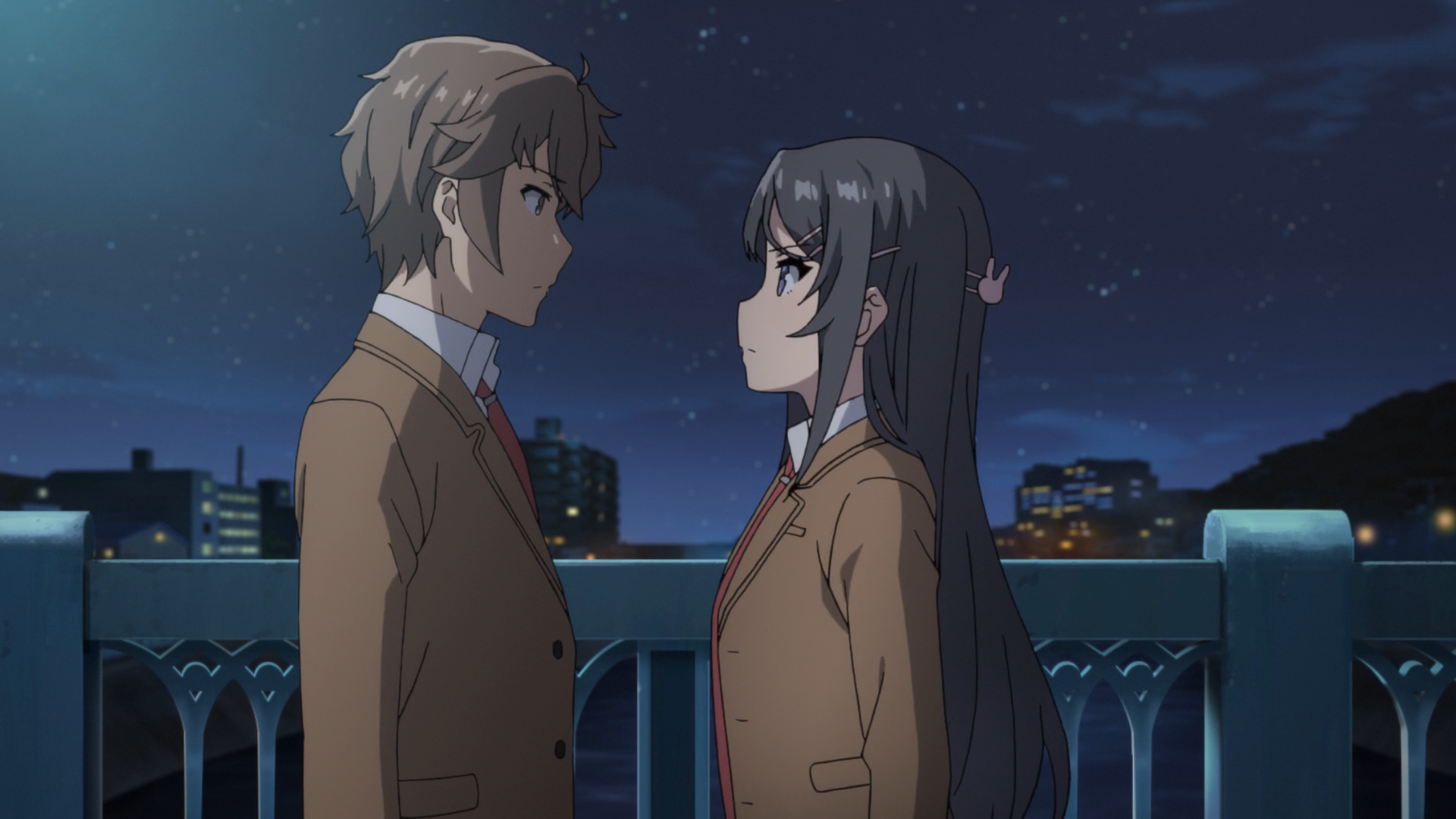 Глупый свин не понимающий мечту зайки. Seishun buta Yarou WA Bunny girl Senpai no Yume o Minai аниме. Май и Сакута. Этот глупый Свин не понимает мечту девочки зайки. МАИ Сакурадзима и Сакута Азусагава.