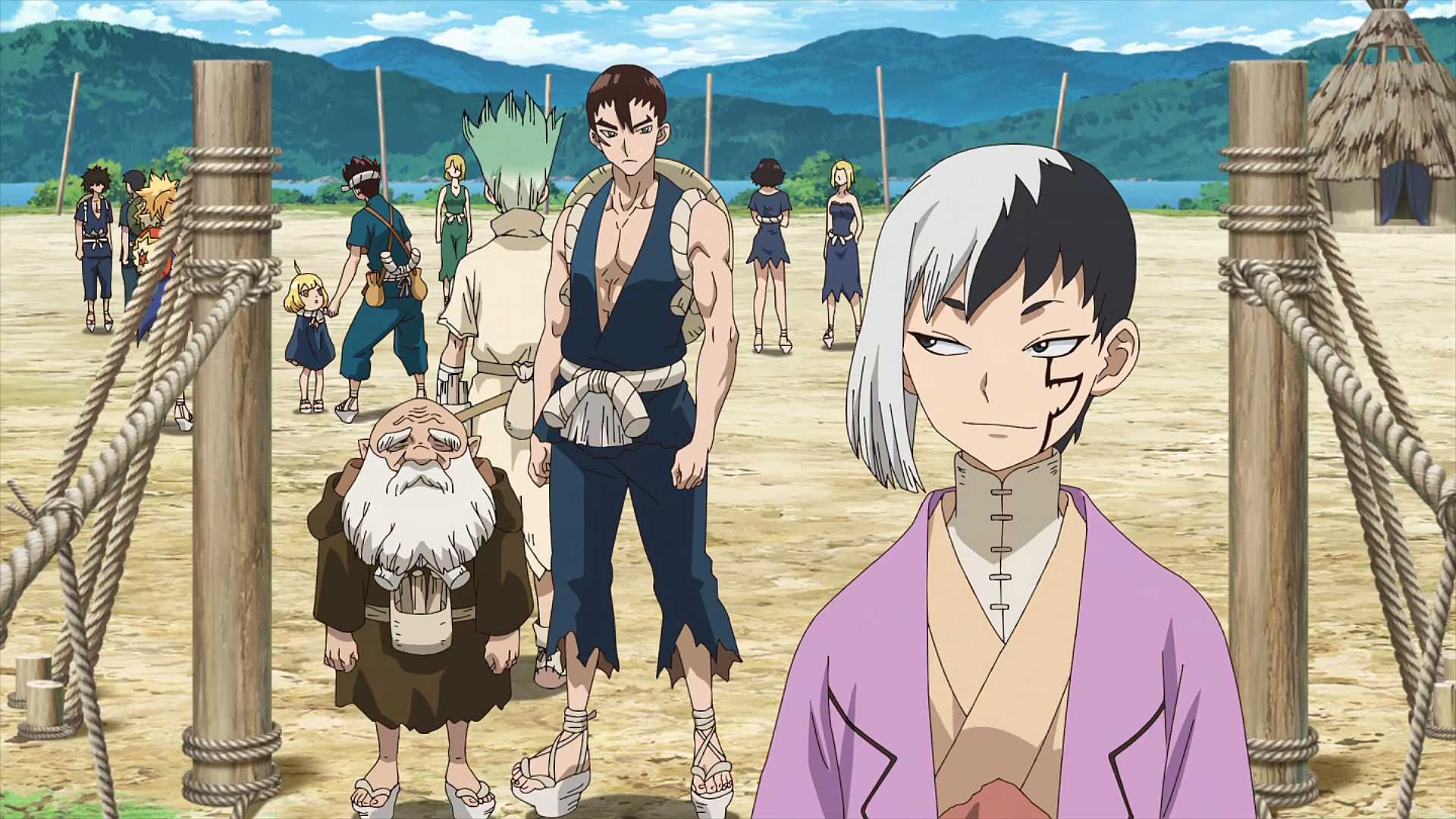 Доктор стоун 15. Персонажи из аниме доктор стоун. Доктор стоун сенку и рури. Доктор стоун 15. Доктор стоун мультсериал с 2019 г 3 сезон 3 серия.