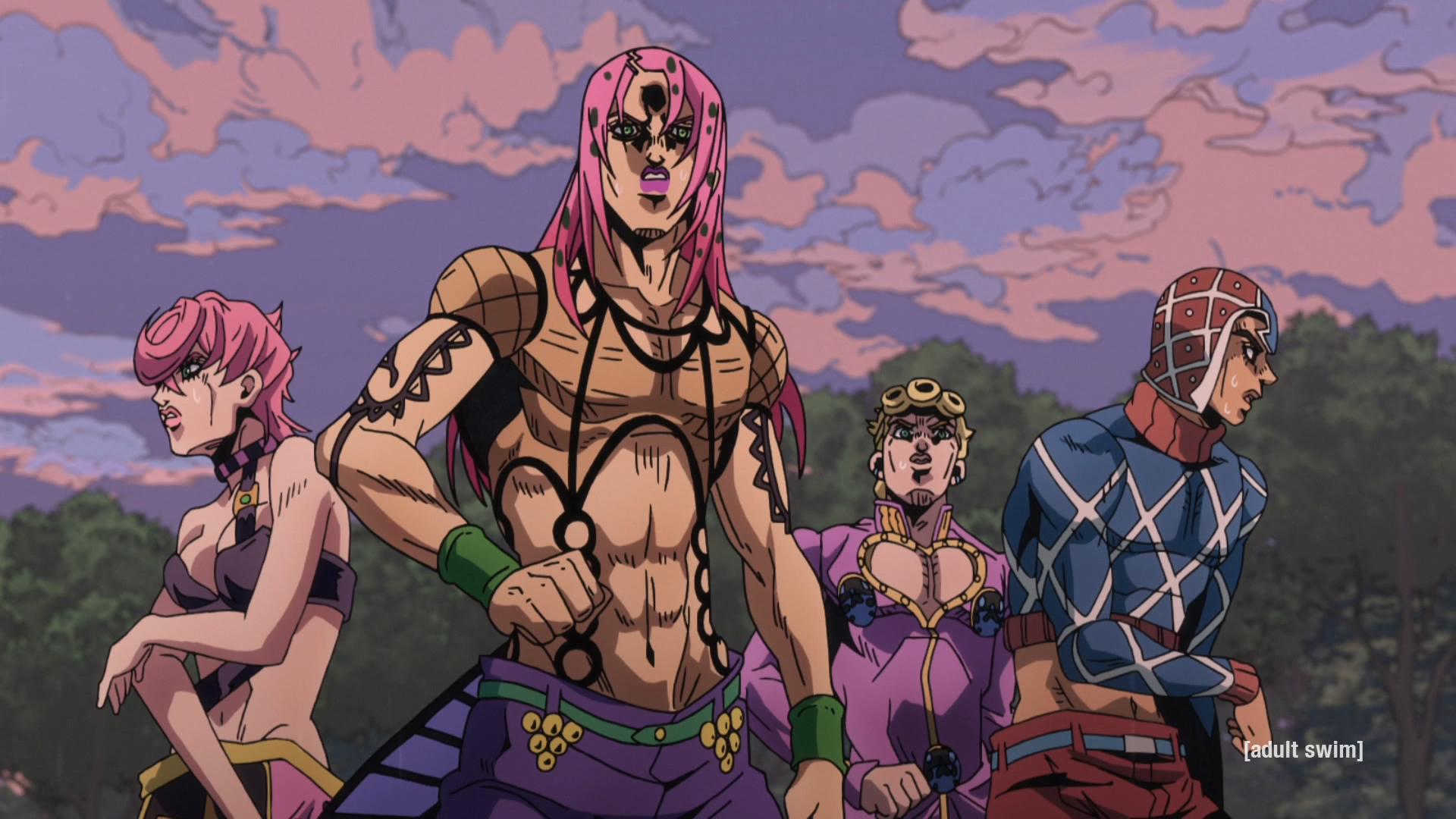 Jojo bizarre adventure golden wind