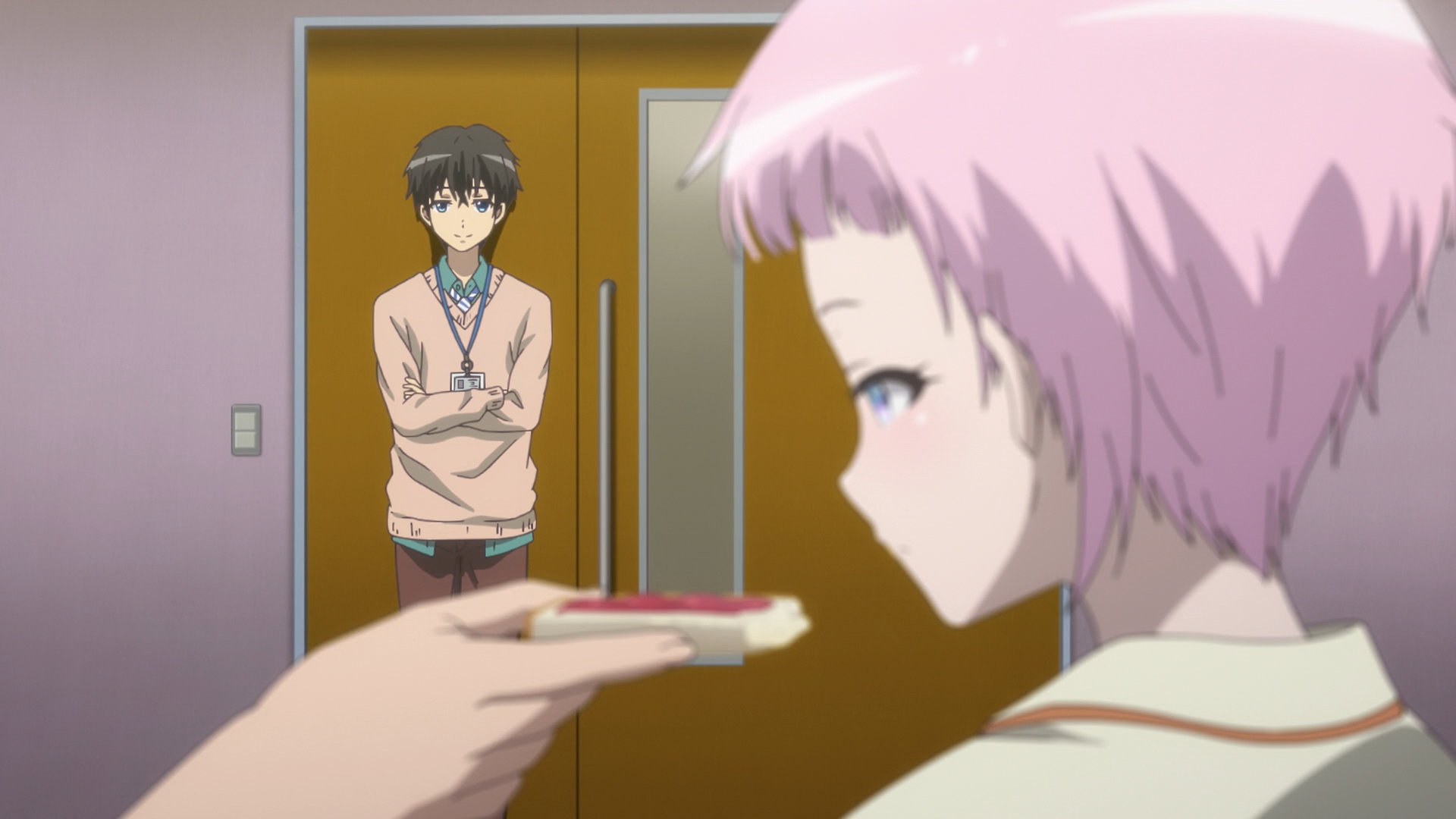 Nigatena Aitsu Ga Oshi Ni Natta Hi [Ari] Kamisama ni Natta hi - 12 [1080p].mkv | Anime Tosho