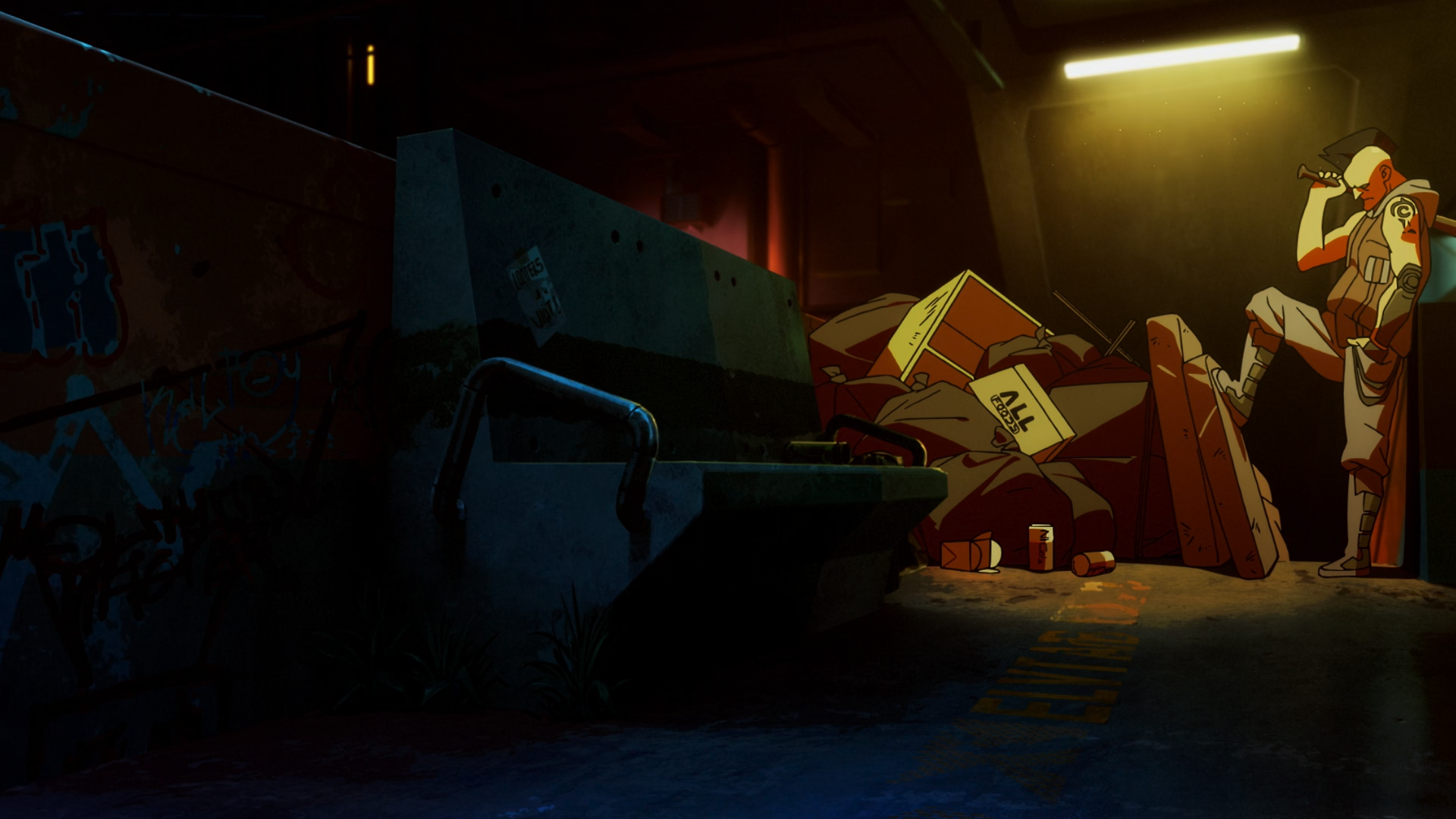 [choom] Cyberpunk Edgerunners 01 (WEB 1080p) Anime Tosho