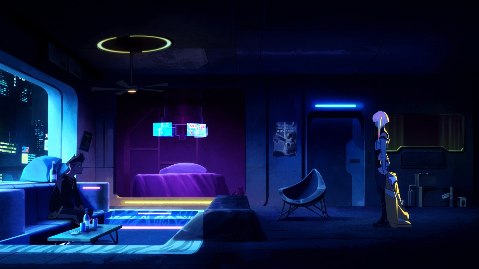 [choom] Cyberpunk Edgerunners 02 (WEB 1080p) Anime Tosho